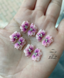 3D nailart bloem acryl 162