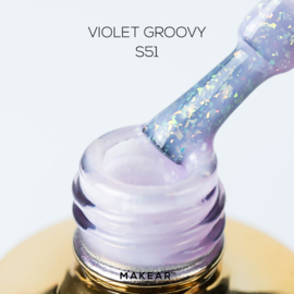 MAKEAR Gelpolish S51 Violet Groovy 8ml