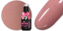 Diva Gellak Rubber Basecoat Nude Peach 15 ml