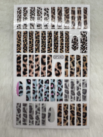 Nagelsticker Luipaardprint SP240