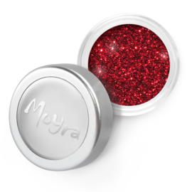Moyra Glitter Powder 18 rood