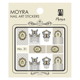Moyra Water Transfer Nailart Sticker 31