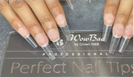 WowBao Nails Perfect Nail Tips | Extra Long Stiletto WB1-06
