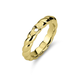 Melano Twisted Tova Ring Goudkleurig