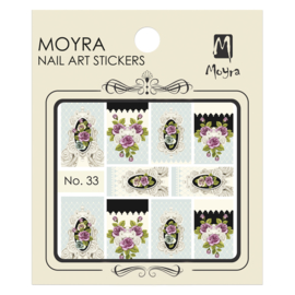 Moyra Water Transfer Nailart Sticker 33