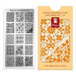 Moyra Mini Stempel Plaat 114 The Brightest Light