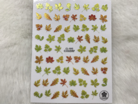 Nagelsticker Herfst blaadjes CL-045