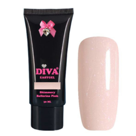Diva Easygel Shimmery Ballerina Pink 30ml (acrylgel)