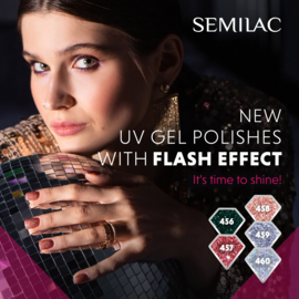 Semilac gelpolish 458 Sparkling Rosé  7ml