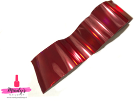 Nagel transfer folie metallic rood NATF-N06