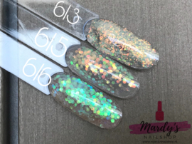 WowBao Nails acryl poeder Glitter nr G616 Fairytale 28g