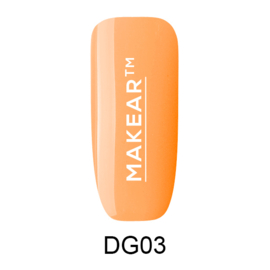 MAKEAR Gelpolish DG03 French Orange | Sweet & Tasty 8ml