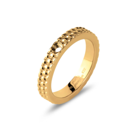 Melano Twisted Tola Ring Goudkleurig