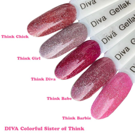 Diva Gellak Think Chick 15 ml Reflecterend