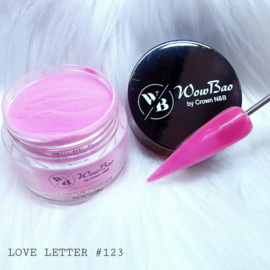 WowBao Nails acryl poeder nr 123 Love Letter 28g