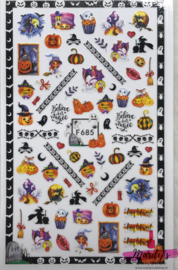 Nagelsticker Halloween F685