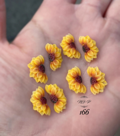 3D nailart bloem acryl 166