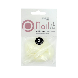 Pure Nails Tips Natural Full Well Refill 50st.