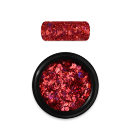 Moyra Rainbow Holo Glitter Mix Red 11