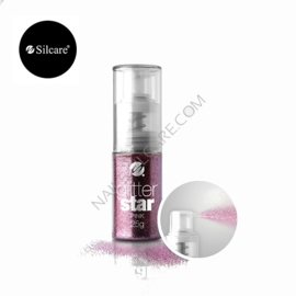 Silcare Glitter Spray pink 25g