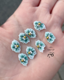 3D nailart bloem acryl 176