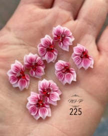 3D nailart bloem acryl 225