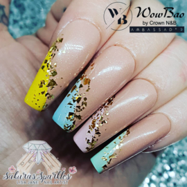 WowBao Nails acryl poeder Glitter nr G629 Treasure 28g