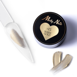 Molly Nails ProArt Paste 5g White Gold Nr 15