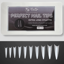WowBao Nails Perfect Nail Tips | Extra Long Stiletto