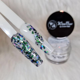 WowBao Nails acryl poeder Glitter nr 588 Goblin 28g