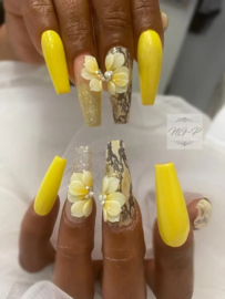 3D nailart bloem acryl 015