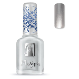 Moyra Stempel Nagellak sp08 Silver