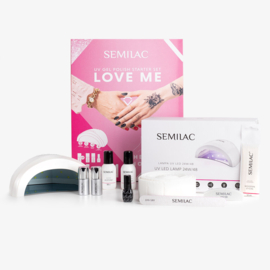 Semilac gelpolish startpakket Love Me LED 48/24W Customized