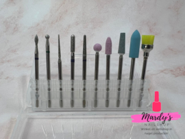 Frees bit set manicure 10 delig geel