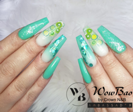 WowBao Nails acryl poeder nr 135 Aquarium 28g