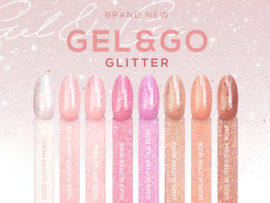 Makear Gel & Go Glitter Rose 50ml