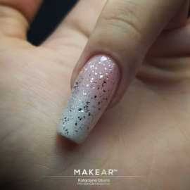 MAKEAR Gelpolish Top No Wipe Silver 8ml