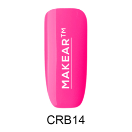 MAKEAR Color Rubber Base | CRB14 Pop Pink 8ml