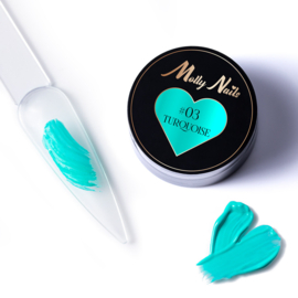 Molly Nails ProArt Paste 5g Turquoise Nr 03