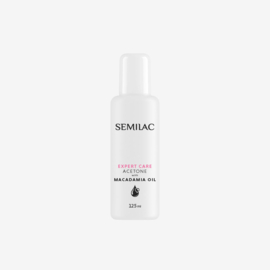 Semilac Expert Care Aceton - Macadamia olie 125ml