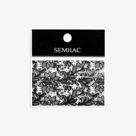 Semilac transfer folie 25 Black Lace