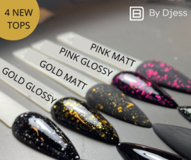 By Djess No Wipe Top | Gold Matt 15 ml