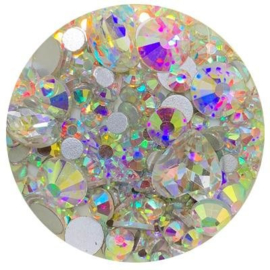 Diva Crystal Mix Rainbow different shapes