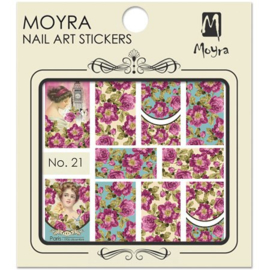 Moyra Water Transfer Nailart Sticker 21