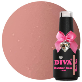 Diva Gellak Rubber Basecoat Blush Pink 15 ml