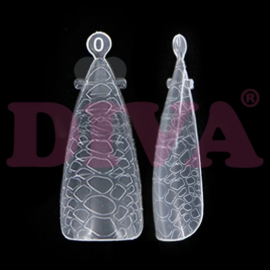 DIVA Dual Form Snake Design Salon Almond in Tipbox 120 pcs