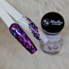 WowBao Nails acryl poeder Glitter nr 594 Abracadabra 28g
