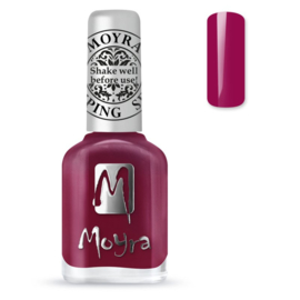 Moyra Stempel Nagellak sp40 Amaranth Red