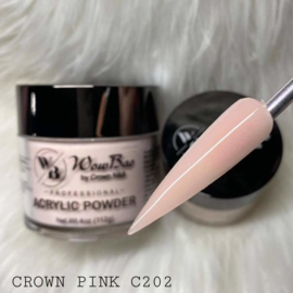 WowBao Nails acryl poeder 202 Crown Pink 56g