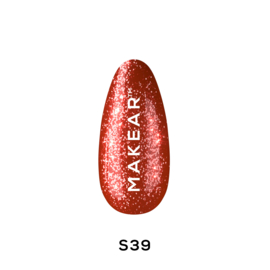 MAKEAR Gelpolish S39 Kiss Me | Bling me Up 8ml